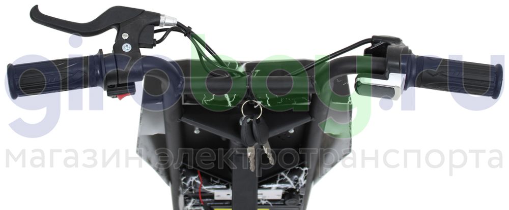 Электро Дрифт-карт IKINGI Drift Cart P2 250W (36V/4.4Ah) - Чёрная молния фото №11