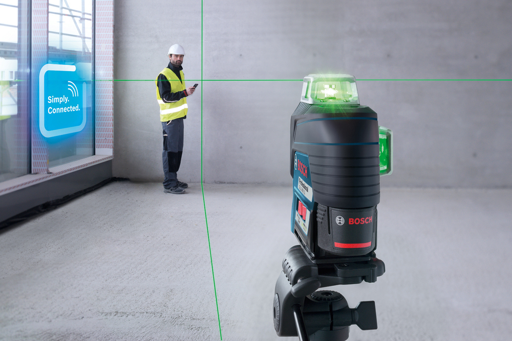 Лазерный нивелир GLL 3-80CG+BM1+12V+L-BOXX BOSCH 0601063T00