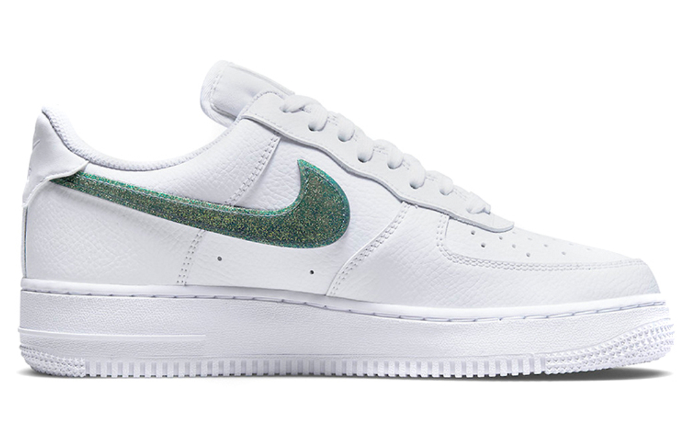 Кроссовки Nike Air Force 1 Low "Glitter Swoosh" (Женская размерная сетка)