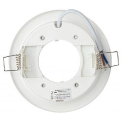 Встраиваемый светильник под лампу GX53 ЭРА KL35 WH (б/к) 220V 15W белый
