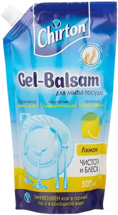 Чиртон для посуды ГЕЛЬ-БАЛЬЗАМ 500мл