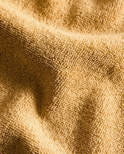 Zara Home - Двойное стежковое банное полотенце, желтый, 50х90 см