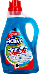 Active Гель для стирки Poly wash Свежесть моря 2,5л