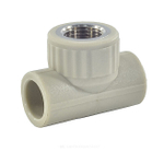 Тройник PP-R комбинированный серый Дн 32х3/4" ВР VALFEX 10127132Г
