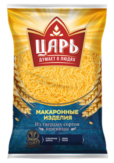 ЦАРЬ Вермишель тонкая (паутинка) 400гр (1х15)