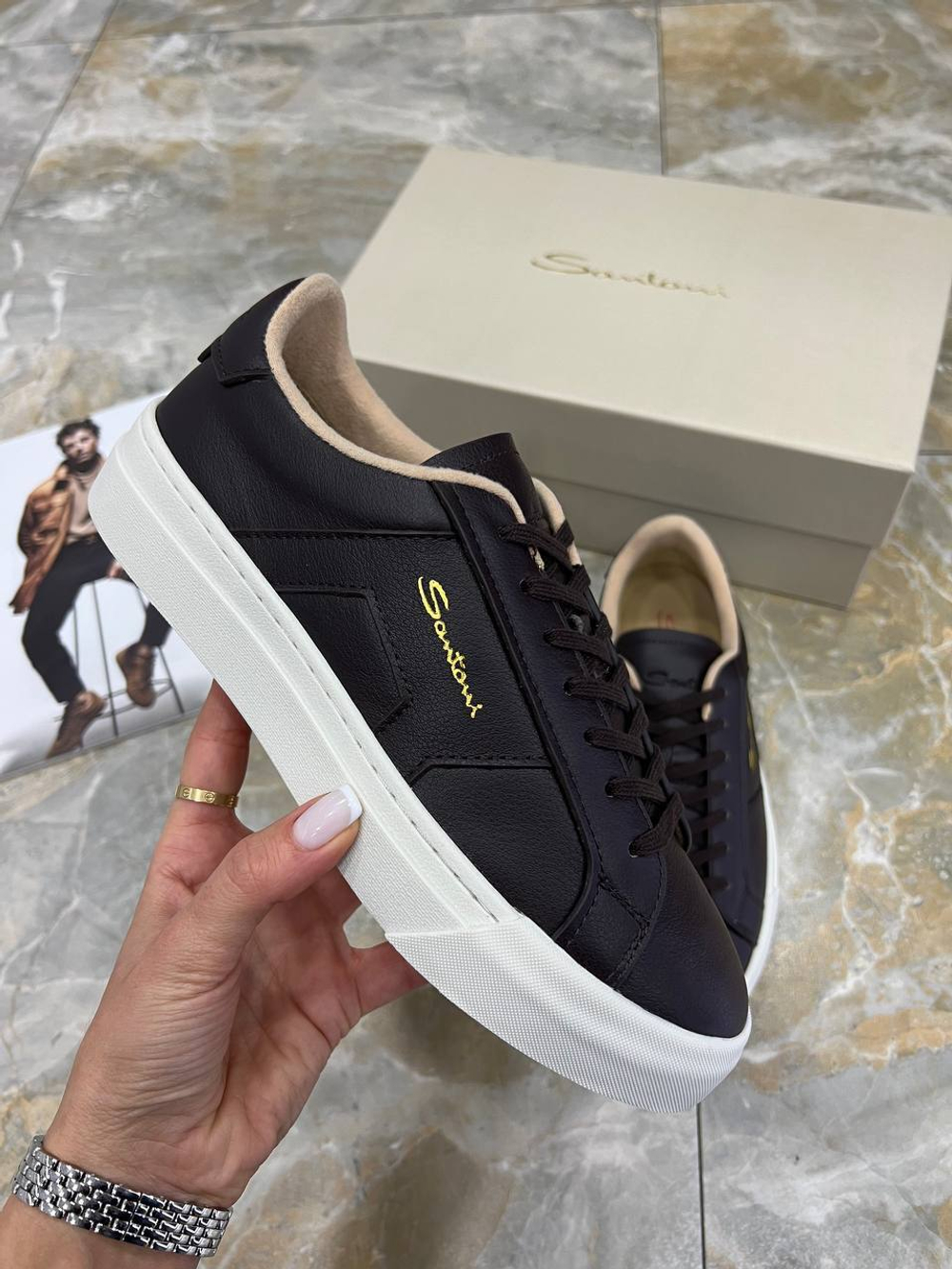 Кеды Santoni