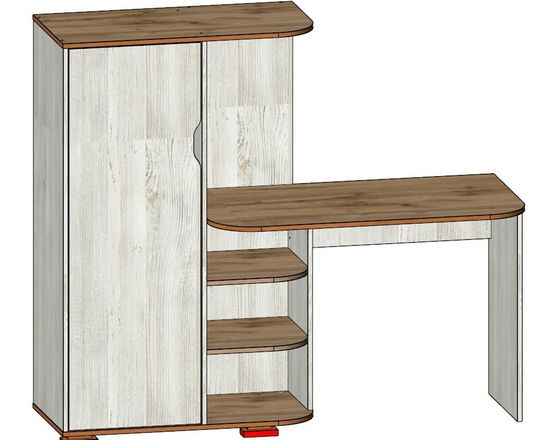 Стол письменный МАЛЬТА-3 левый