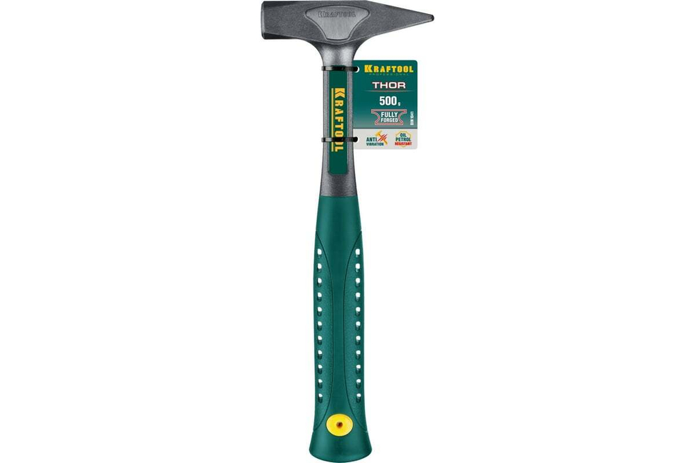 KRAFTOOL  Thor 500 г, Цельнокованый слесарный молоток (20070-05)