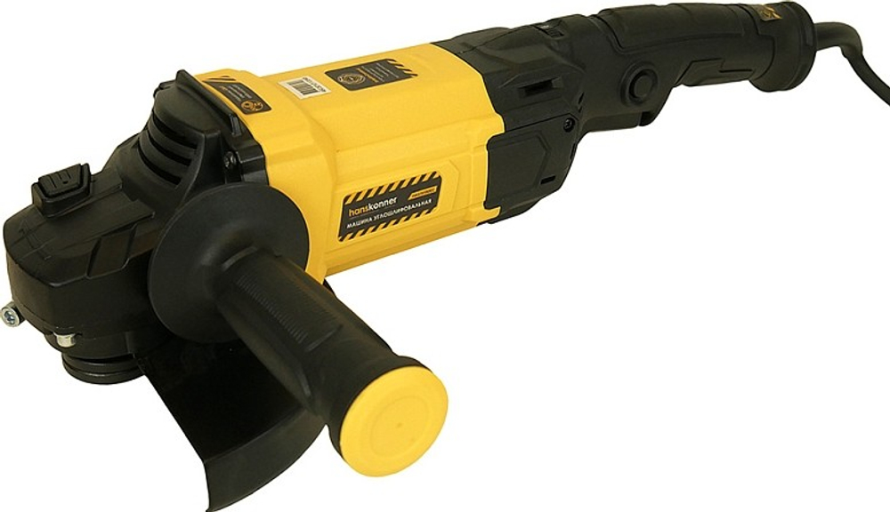 Угловая шлифмашина сетевая HANSKONNER HAG16180EC