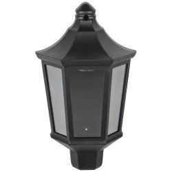 Садово-парковый светильник ЭРА НБУ 06-60-003 Ника 60Вт черный прозрачный | Садово-парковые светильники