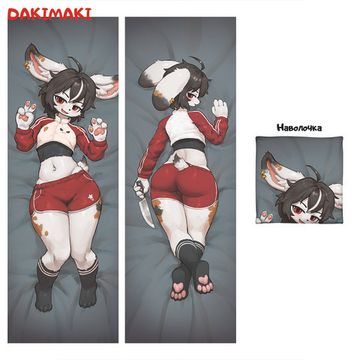 Дакимакура фурри Кролик мальчик арт. 1286