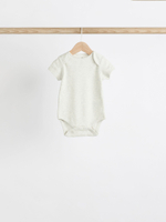 Боди с коротким рукавом для малышей Next 541-754, 7 шт., Белый, Бежевый