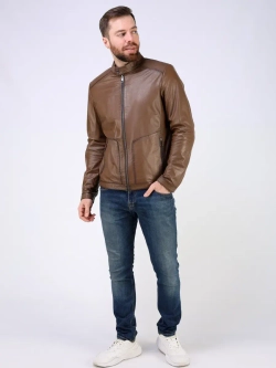 Кожаная куртка демисезонная