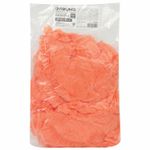 Бахилы КОМПЛЕКТ 100 штук (50 пар), ДЕТСКИЕ, размер 30х12 см, 2 г, ПНД, оранжевые, LAIMA, 104983