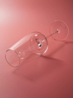 Бокал для шампанского на длинной ножке, 250 мл, 2 шт