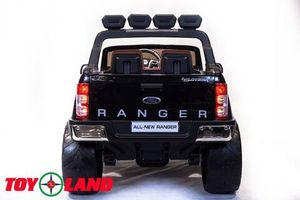 Детский электромобиль Toyland Ford Ranger 2017 4X4 черный фото №5