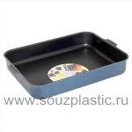 Форма прямоугольная алюминиевая 19*25см без крышки КАЛИТВА (алюминий)