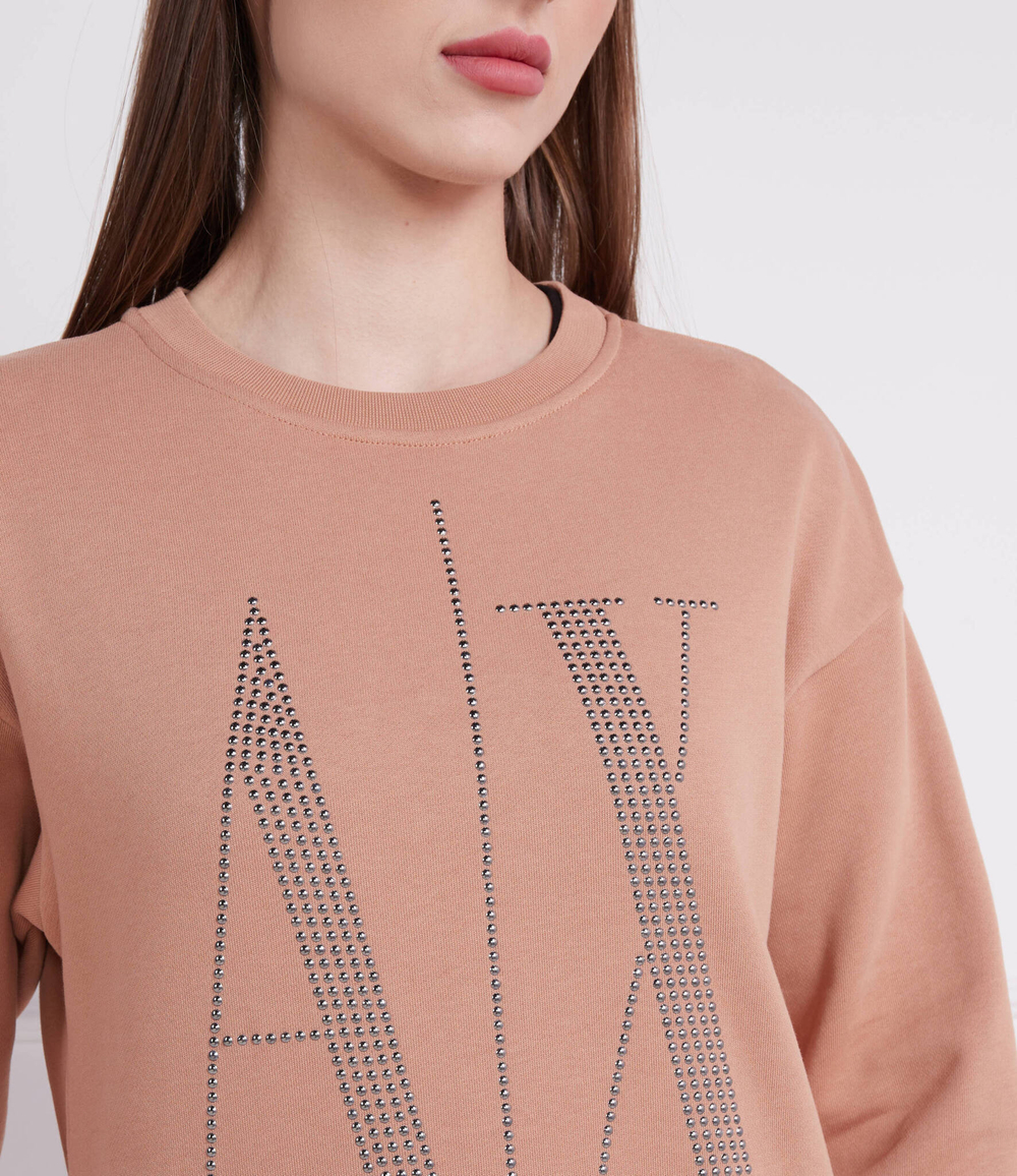 Худи Armani Exchange - бежевый(8NYM01 YJ68Z)