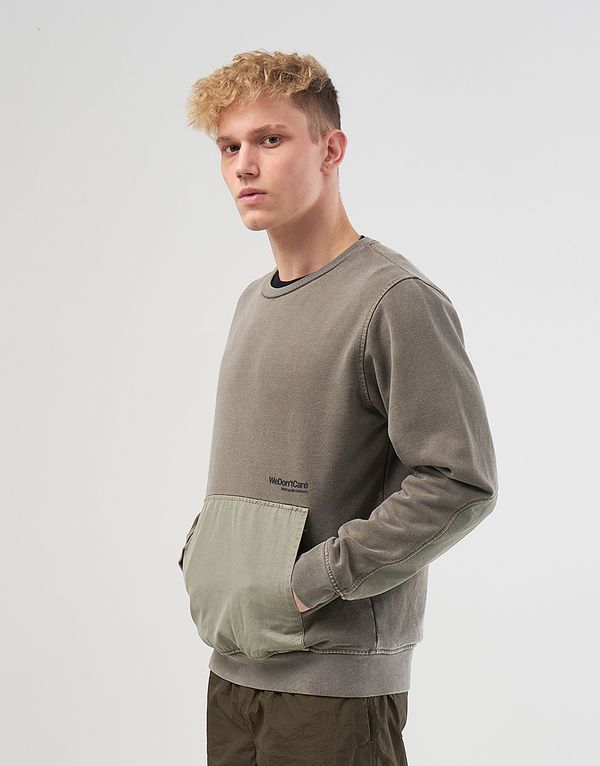 Толстовка We Don’t Care GD Sweatshirt Khaki - фото 3
