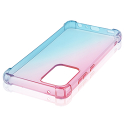 Чехол ROSCO для Samsung Galaxy A72 оптом (арт. SS-A72-HARD-TPU-PINK-BLUE)