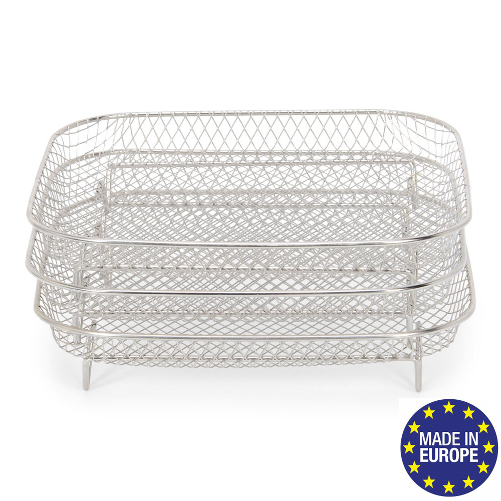 Решетка 3-х секционная для выпечки/запекания в аэрогриле Patisse Air Frying 20х20х9.5 см