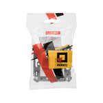 Компьютерная розетка RJ-45 в стену, кат.5e двойная экранированная, "Avanti", "Белое облако"