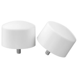IKEA RAFFIG  (ИКЕА РАФФИГ)  -  Торцевые части, 1 пара, белый