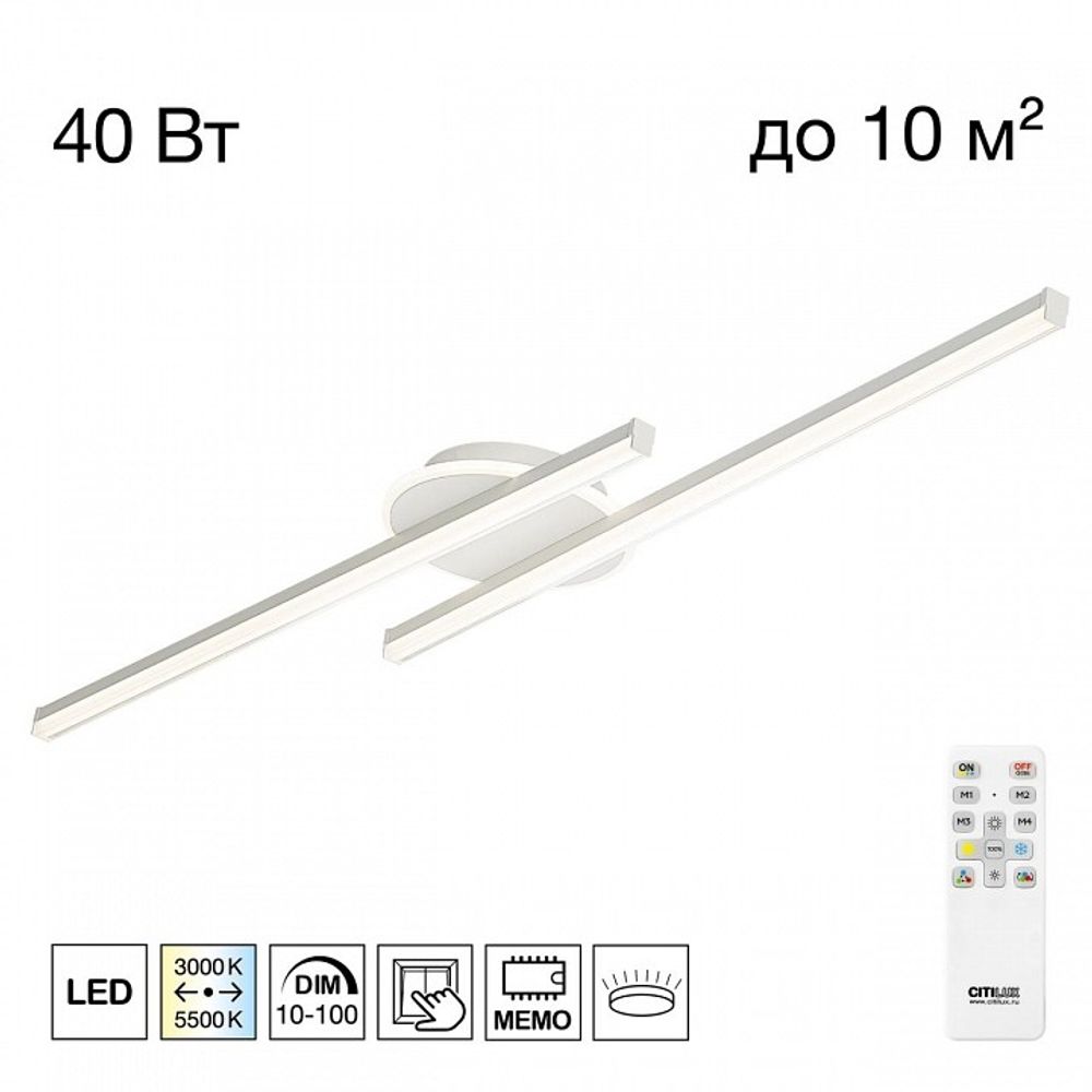 Накладной светильник Citilux TRENT CL203620