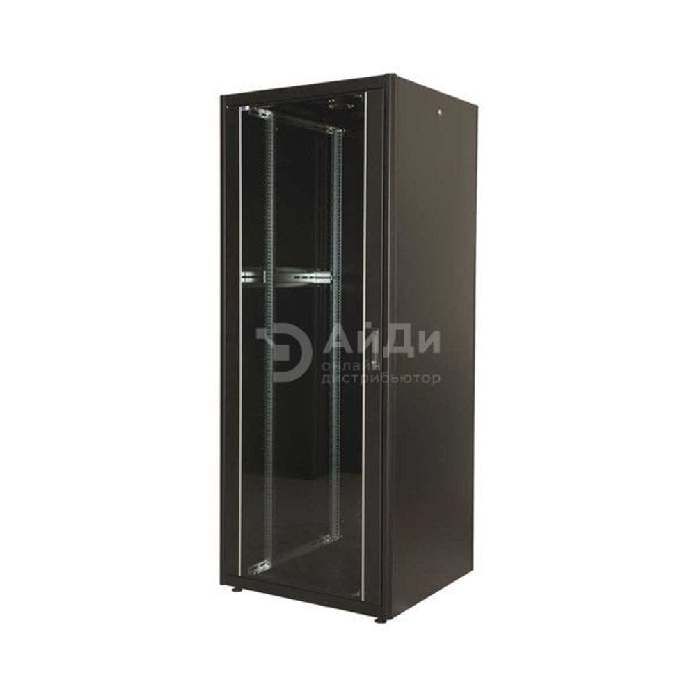 Шкаф телекоммуникационный напольный Lande LN-DB42U8080-BL-111-F