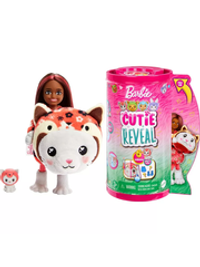 Кукла Барби кьюти ревил Челси «Красная панда» Barbie Cutie Reveal Chelsea Red Panda HRK28 мини-кукла-сюрприз 3+