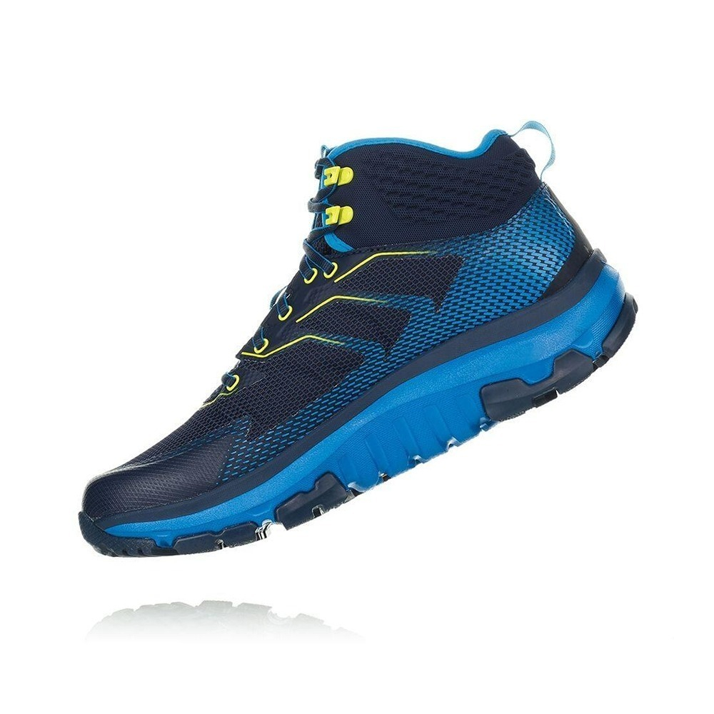 Ботинки мужские HOKA M SKY TOA Black / Iris Blue