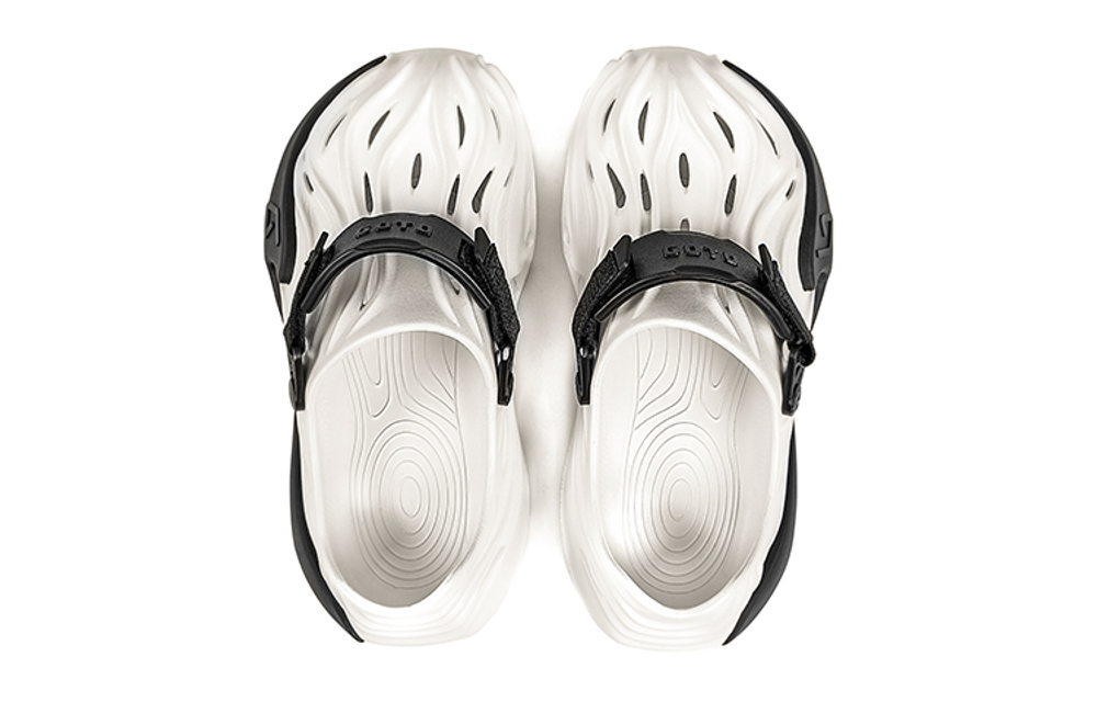 GOTO Outdoor Sports Sandals Unisex Black White
