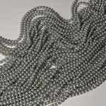 Хрустальный жемчуг, оттенок "Пепельная дымка", шар 3мм