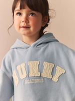 Толстовка с капюшоном и джоггеры в комплекте для девочки Next B95-320, Голубой, Синий