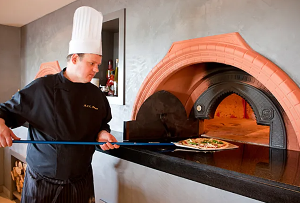 Печь для пиццы на дровах ALFA PIZZA SPECIAL PIZZERIA CORNICE 120 (ГАЗ)
