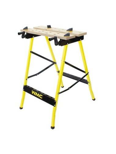 Верстак столярный металлический с разводной столешницей(950x560x165 мм,металл 1.0мм, нагрузка 100кг) WMC TOOLS WMC-TG6101045