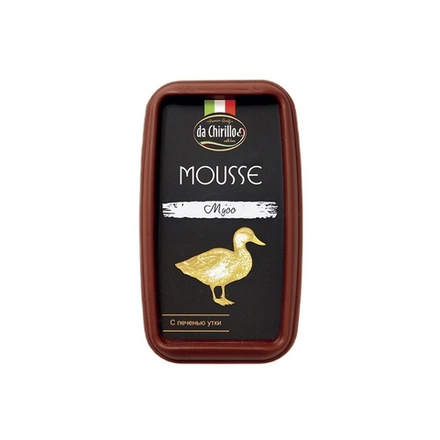 Паштет Da Chirillo Mousse с Печенью Утки 175г