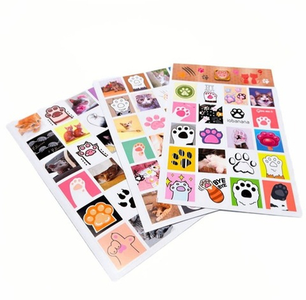 Набор стикеров "Котики" оптом