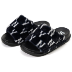 Сандалии и сланцы MLB Slipper Chunky Mound Fur Monogram, 3ALPSWS26-50BKS