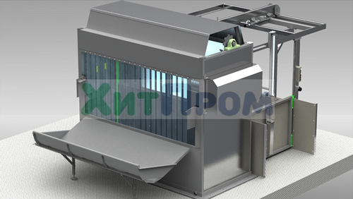Бокс оглушения Свиней CO2/СО2 до 120 голов товарных свиней/час (полный аналог MAREL Butina DipLift Multi - Auto)