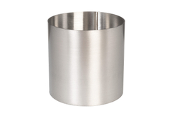 Ваза металлическая 10х10х10см Garda Decor серебро