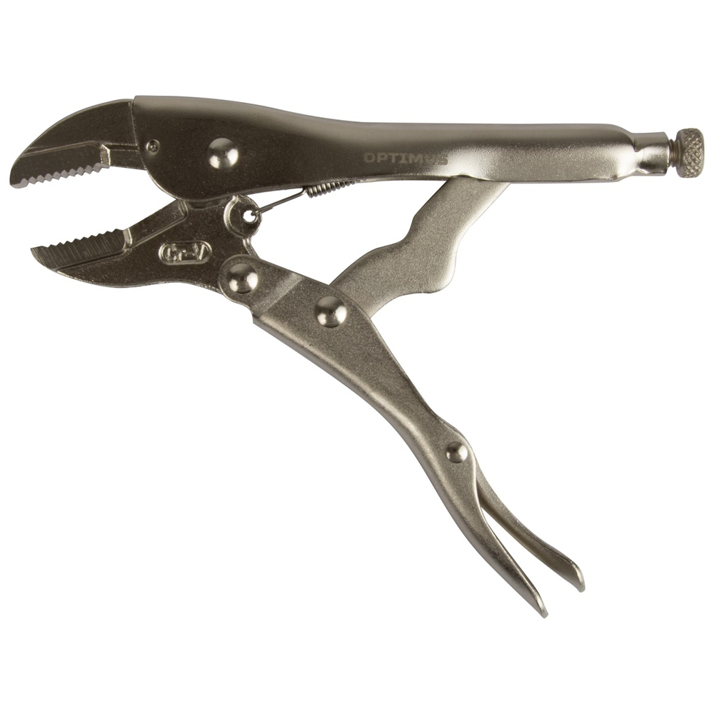 OPTIMUS 11407 Зажим сварочный, плоские губки 7"