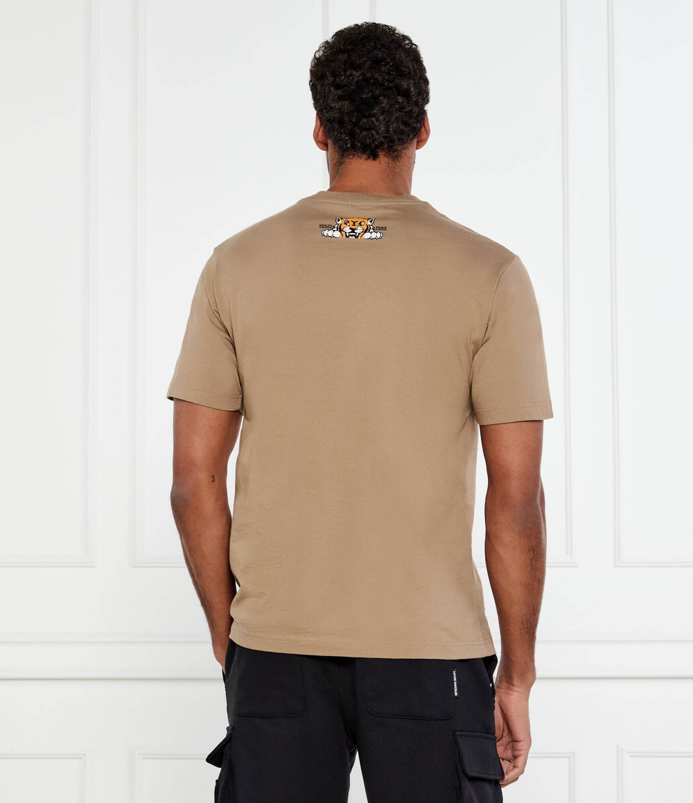 Футболка HAPPY TIGER Kenzo - коричневый(FF55TS5334SG)