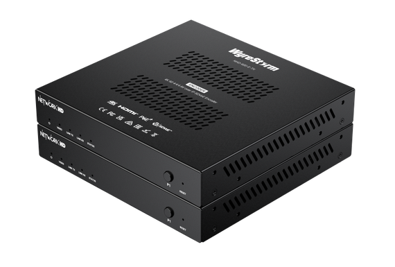Wyrestorm NHD-600-E-RX - приёмник 4K@60 (4:4:4), AVoIP SDVoE (10 Гбит/с), HDMI 2.0, HDCP 2.3, аудио вход/выход, LAN, RS-232, ИК, PoE+ 802.3at