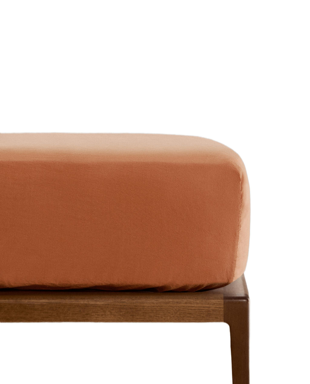 Простыня на резинке Zara Home, хлопок 100%, однотонный, 2615/900