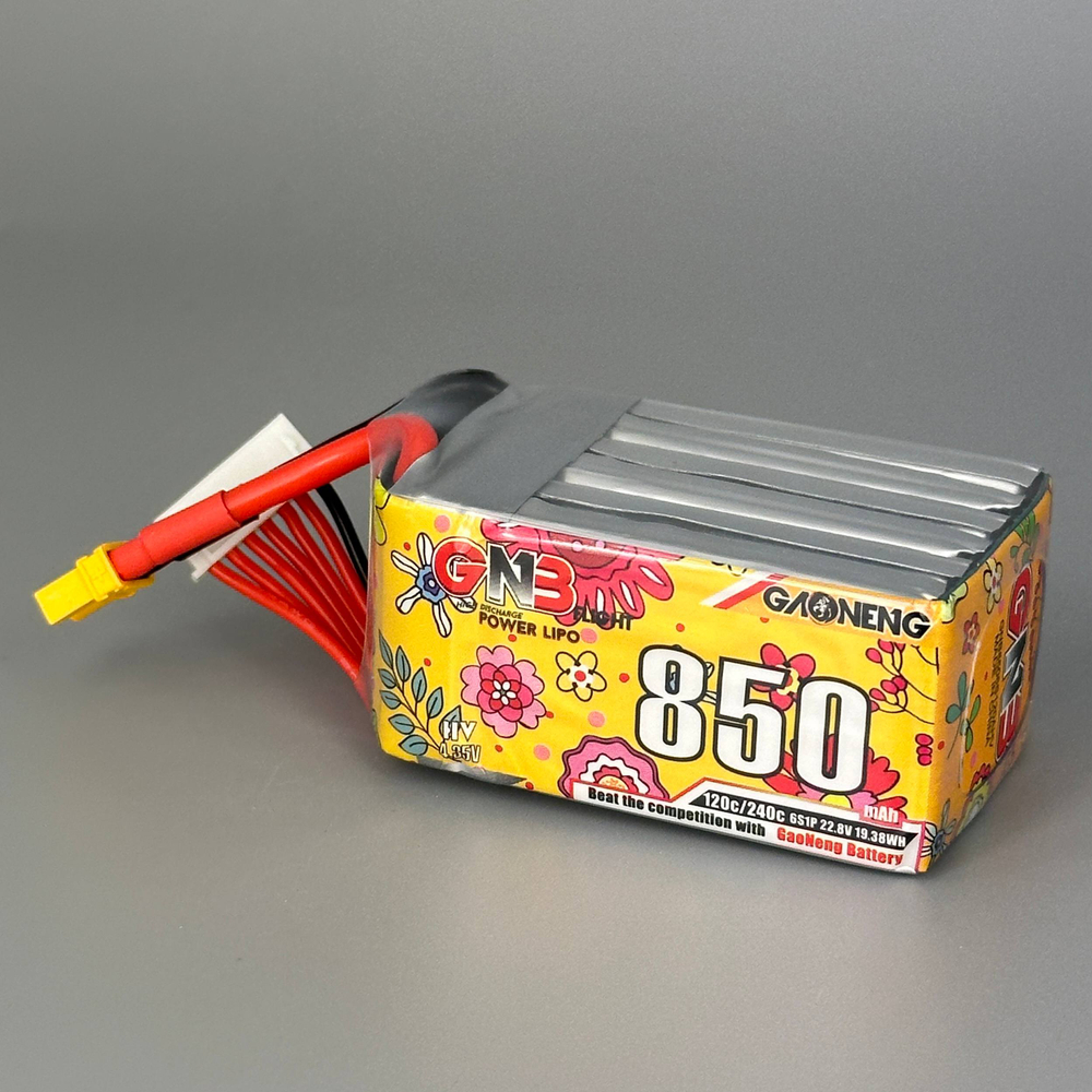 Аккумулятор GNB 850mah 6S 120C HV