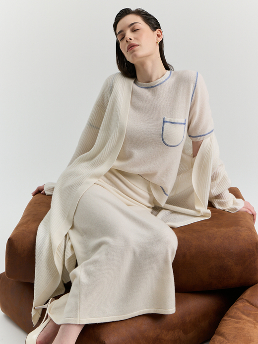 Кашемировая футболка