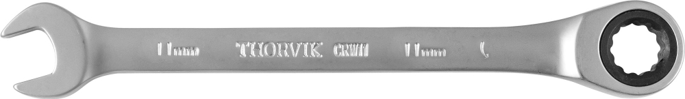 CRW11 Ключ гаечный комбинированный трещоточный, 11 мм