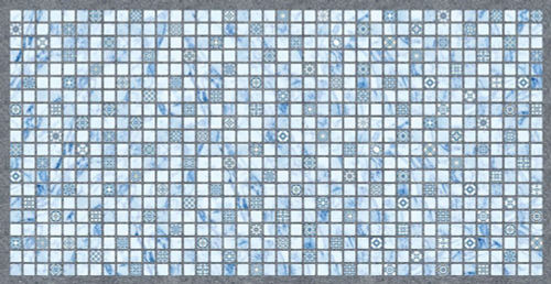 Панель ПВХ  Мозаика ЛАЗУРЬ   498 * 980 мм (10)