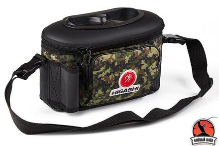Термокан рыболовный HIGASHI Live bait box 4.5L #Green Digital Camo
